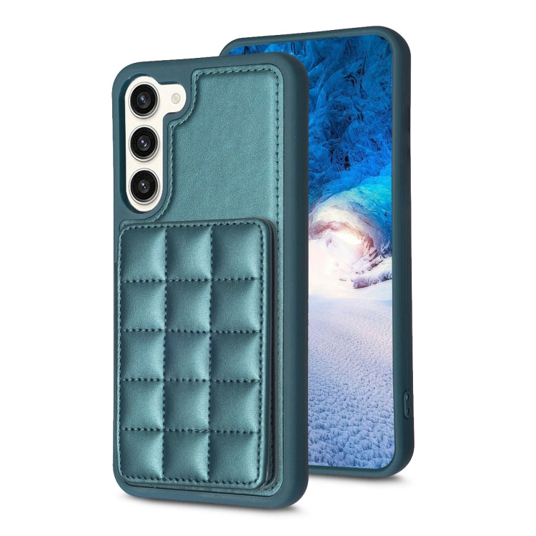 Grid Card Slot Holder Phone Case, For Samsung Galaxy S23 Ultra 5G, For Samsung Galaxy S22 Ultra 5G, For Samsung Galaxy S22+ 5G, For Samsung Galaxy S22 5G, For Samsung Galaxy S21 FE 5G, For Samsung Galaxy A53