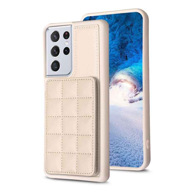 Grid Card Slot Holder Phone Case, For Samsung Galaxy S21 5G, For Samsung Galaxy S21+ 5G, For Samsung Galaxy S21 Ultra 5G, For Samsung Galaxy A12