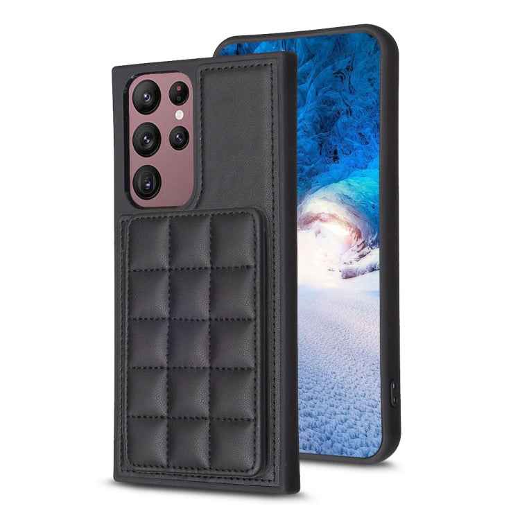 Grid Card Slot Holder Phone Case, For Samsung Galaxy S23 Ultra 5G, For Samsung Galaxy S22 Ultra 5G, For Samsung Galaxy S22+ 5G, For Samsung Galaxy S22 5G, For Samsung Galaxy S21 FE 5G, For Samsung Galaxy A53