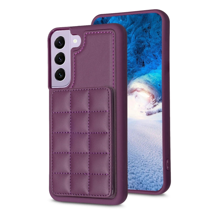 Grid Card Slot Holder Phone Case, For Samsung Galaxy S23 Ultra 5G, For Samsung Galaxy S22 Ultra 5G, For Samsung Galaxy S22+ 5G, For Samsung Galaxy S22 5G, For Samsung Galaxy S21 FE 5G, For Samsung Galaxy A53