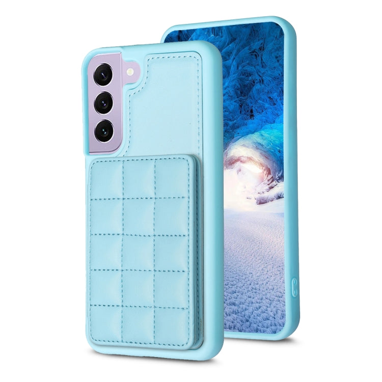 Grid Card Slot Holder Phone Case, For Samsung Galaxy S23 Ultra 5G, For Samsung Galaxy S22 Ultra 5G, For Samsung Galaxy S22+ 5G, For Samsung Galaxy S22 5G, For Samsung Galaxy S21 FE 5G, For Samsung Galaxy A53