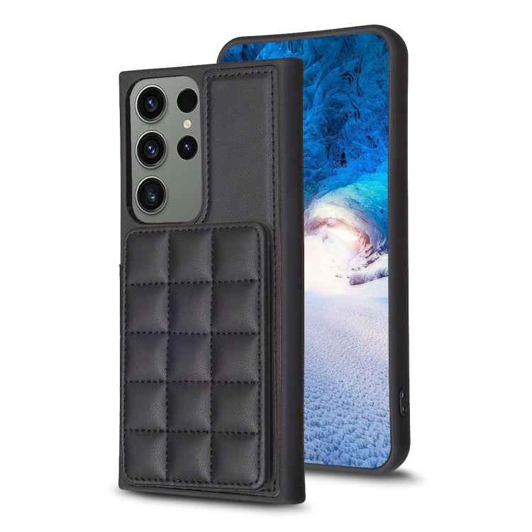 Grid Card Slot Holder Phone Case, For Samsung Galaxy S23 Ultra 5G, For Samsung Galaxy S22 Ultra 5G, For Samsung Galaxy S22+ 5G, For Samsung Galaxy S22 5G, For Samsung Galaxy S21 FE 5G, For Samsung Galaxy A53