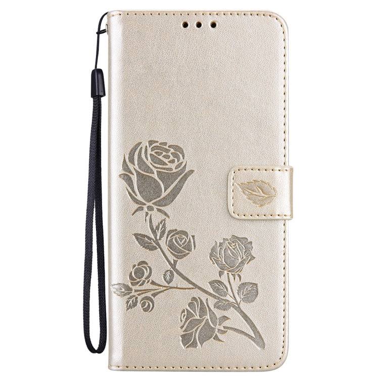 Rose Embossed Flip PU Leather Phone Case, For Honor 50 SE