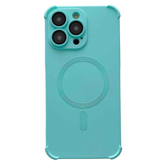 Four Corner Shockproof Skin Feel MagSafe Magnetic Phone Case, For iPhone 16 Pro Max, For iPhone 16 Pro, For iPhone 16 Plus, For iPhone 16, For iPhone 15 Pro Max, For iPhone 15 Pro