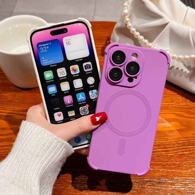 Four Corner Shockproof Skin Feel MagSafe Magnetic Phone Case