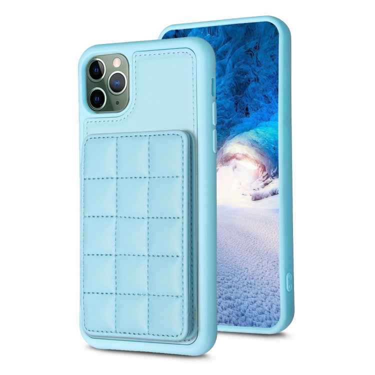 Grid Card Slot Holder Phone Case, For iPhone 12 Pro Max, For iPhone 11 Pro Max, For iPhone 11, For iPhone 11 Pro, For iPhone XS / X, For iPhone XR