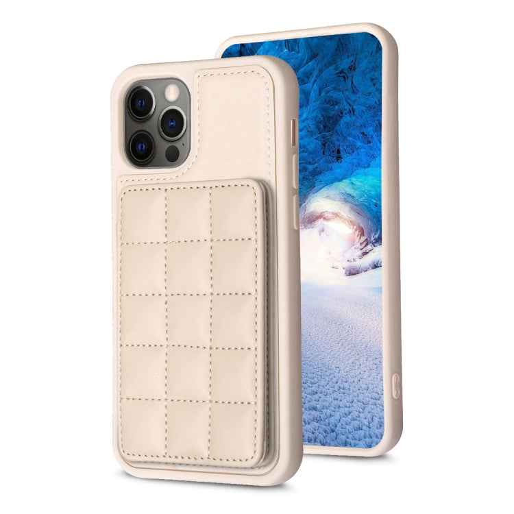 Grid Card Slot Holder Phone Case, For iPhone 12 Pro Max, For iPhone 11 Pro Max, For iPhone 11, For iPhone 11 Pro, For iPhone XS / X, For iPhone XR