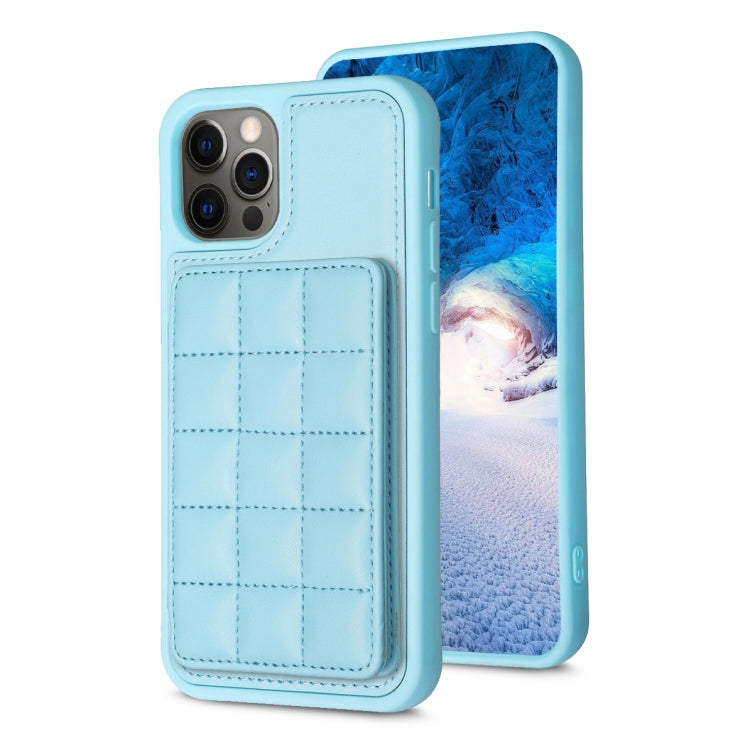 Grid Card Slot Holder Phone Case, For iPhone 12 Pro Max, For iPhone 11 Pro Max, For iPhone 11, For iPhone 11 Pro, For iPhone XS / X, For iPhone XR