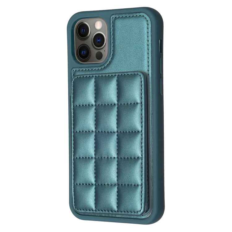 Grid Card Slot Holder Phone Case, For iPhone 12 Pro Max, For iPhone 11 Pro Max, For iPhone 11, For iPhone 11 Pro, For iPhone XS / X, For iPhone XR