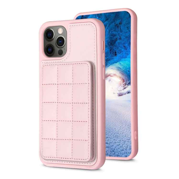 Grid Card Slot Holder Phone Case, For iPhone 12 Pro Max, For iPhone 11 Pro Max, For iPhone 11, For iPhone 11 Pro, For iPhone XS / X, For iPhone XR
