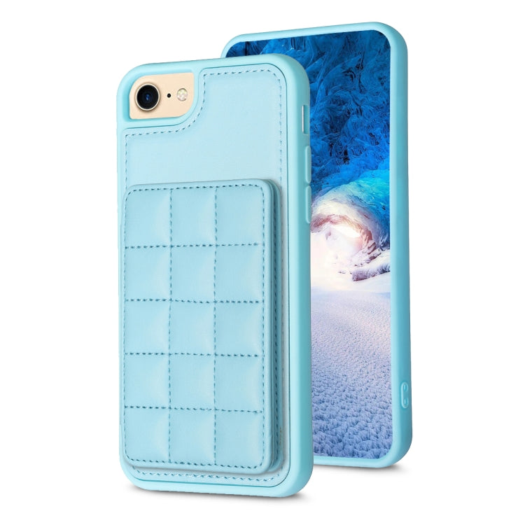Grid Card Slot Holder Phone Case, For iPhone 15, For iPhone 14 Pro Max, For iPhone SE 2022 / SE 2020 / 8 / 7, For iPhone 13 Pro Max, For iPhone 13 Pro, For iPhone 12 / 12 Pro