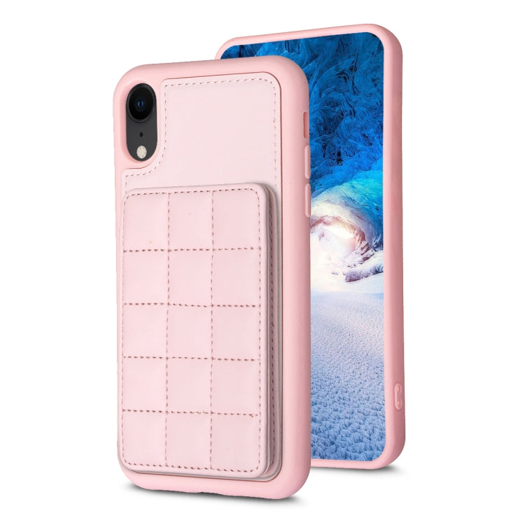 Grid Card Slot Holder Phone Case, For iPhone 12 Pro Max, For iPhone 11 Pro Max, For iPhone 11, For iPhone 11 Pro, For iPhone XS / X, For iPhone XR