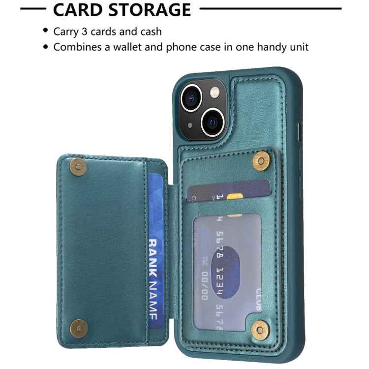 Grid Card Slot Holder Phone Case, For iPhone 15, For iPhone 14 Pro Max, For iPhone SE 2022 / SE 2020 / 8 / 7, For iPhone 13 Pro Max, For iPhone 13 Pro, For iPhone 12 / 12 Pro