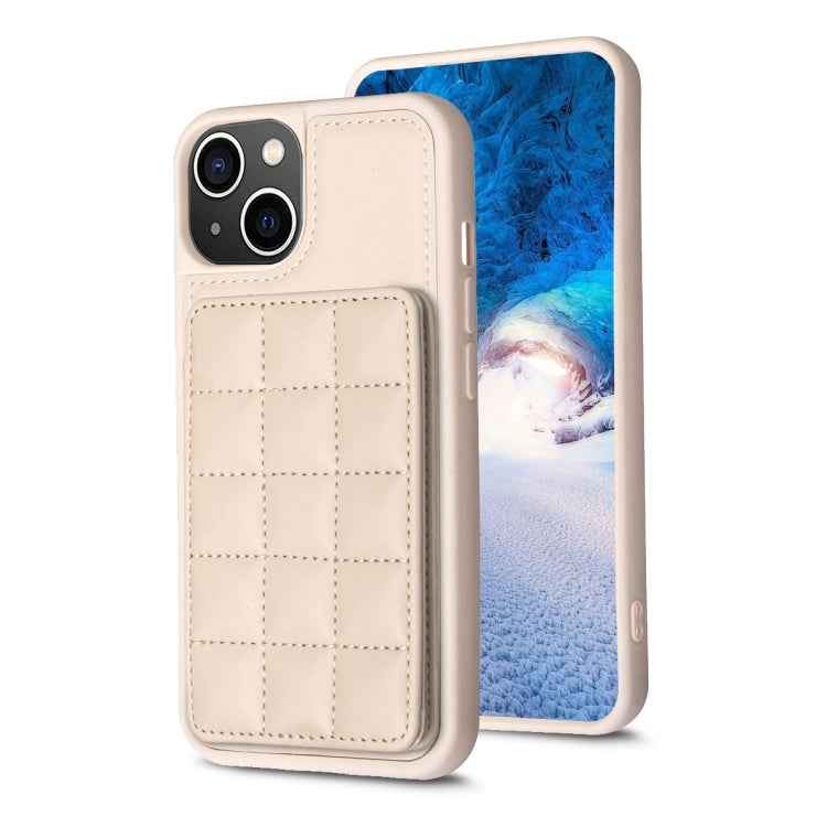 Grid Card Slot Holder Phone Case, For iPhone 15, For iPhone 14 Pro Max, For iPhone SE 2022 / SE 2020 / 8 / 7, For iPhone 13 Pro Max, For iPhone 13 Pro, For iPhone 12 / 12 Pro