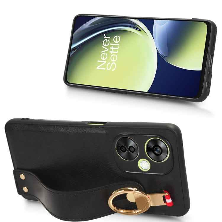 Wristband Leather Back Phone Case, For OPPO K11X 5G, For OPPO Find X8 Pro, For OPPO Find N2 Flip