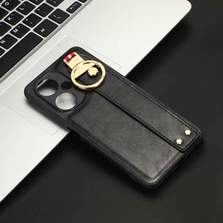 Wristband Leather Back Phone Case, For OPPO K11X 5G, For OPPO Find X8 Pro, For OPPO Find N2 Flip