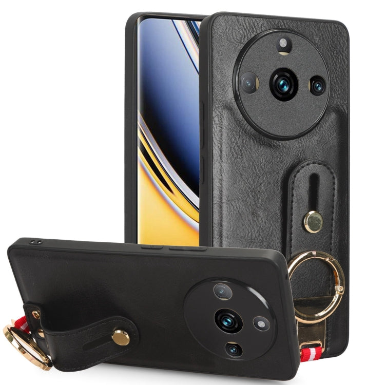 Wristband Leather Back Phone Case, For Realme C75, For Realme 13 Pro 5G, For Realme C63 4G / C61 4G, For Realme Narzo N63 4G, For Realme 11 4G Global, For Realme 11 5G Global, For Realme C53 4G / Narzo N53, For Realme 11 Pro / 11 Pro+