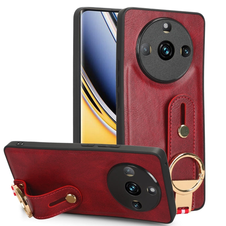 Wristband Leather Back Phone Case, For Realme C75, For Realme 13 Pro 5G, For Realme C63 4G / C61 4G, For Realme Narzo N63 4G, For Realme 11 4G Global, For Realme 11 5G Global, For Realme C53 4G / Narzo N53, For Realme 11 Pro / 11 Pro+