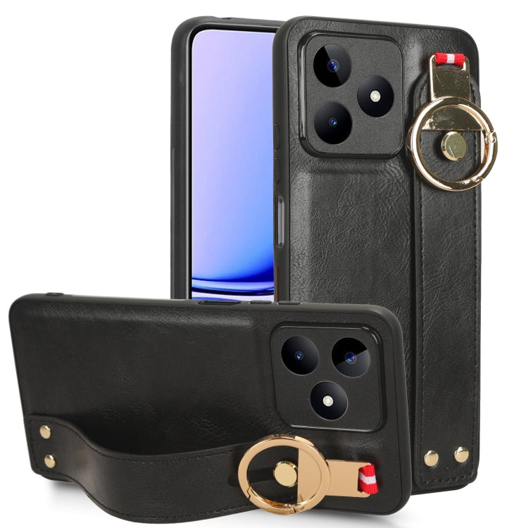 Wristband Leather Back Phone Case, For Realme C75, For Realme 13 Pro 5G, For Realme C63 4G / C61 4G, For Realme Narzo N63 4G, For Realme 11 4G Global, For Realme 11 5G Global, For Realme C53 4G / Narzo N53, For Realme 11 Pro / 11 Pro+