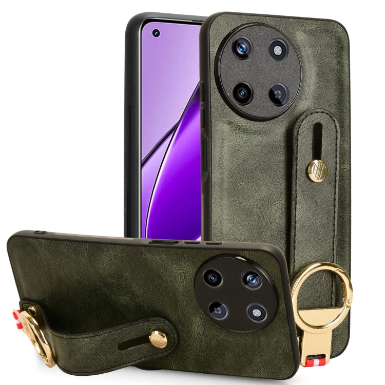 Wristband Leather Back Phone Case, For Realme C75, For Realme 13 Pro 5G, For Realme C63 4G / C61 4G, For Realme Narzo N63 4G, For Realme 11 4G Global, For Realme 11 5G Global, For Realme C53 4G / Narzo N53, For Realme 11 Pro / 11 Pro+
