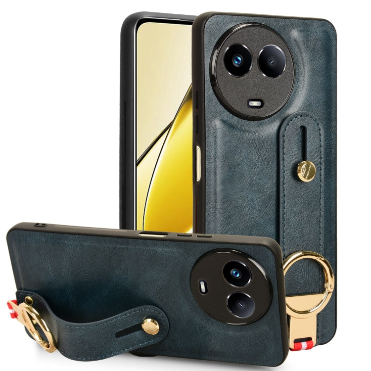 Wristband Leather Back Phone Case, For Realme C75, For Realme 13 Pro 5G, For Realme C63 4G / C61 4G, For Realme Narzo N63 4G, For Realme 11 4G Global, For Realme 11 5G Global, For Realme C53 4G / Narzo N53, For Realme 11 Pro / 11 Pro+