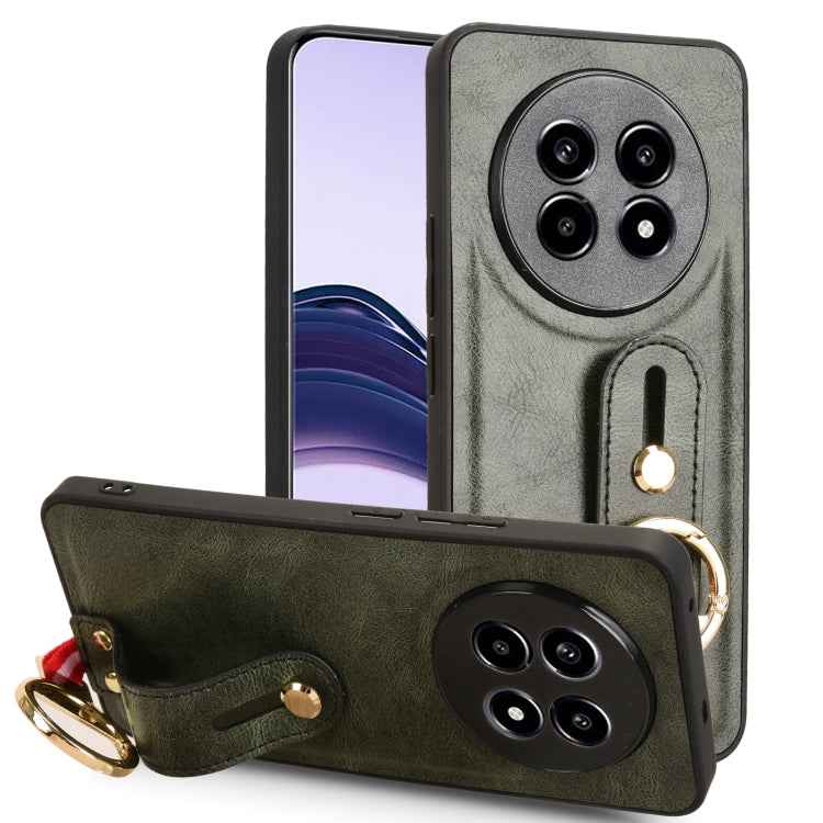 Wristband Leather Back Phone Case, For Realme C75, For Realme 13 Pro 5G, For Realme C63 4G / C61 4G, For Realme Narzo N63 4G, For Realme 11 4G Global, For Realme 11 5G Global, For Realme C53 4G / Narzo N53, For Realme 11 Pro / 11 Pro+