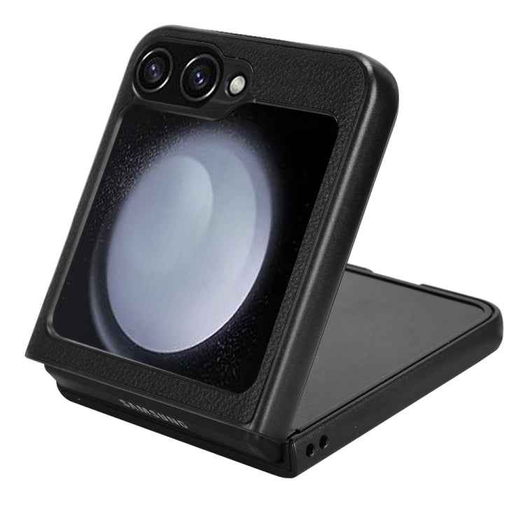 Litchi Texture Card Slots Back Cover Phone Case, For Samsung Galaxy Z Flip7 FE / Z Flip6, For Samsung Galaxy Z Fold7 5G, For Samsung Galaxy Z Flip7 5G, For Samsung Galaxy Z Fold6, For Samsung Galaxy Z Fold5, For Samsung Galaxy Z Flip5