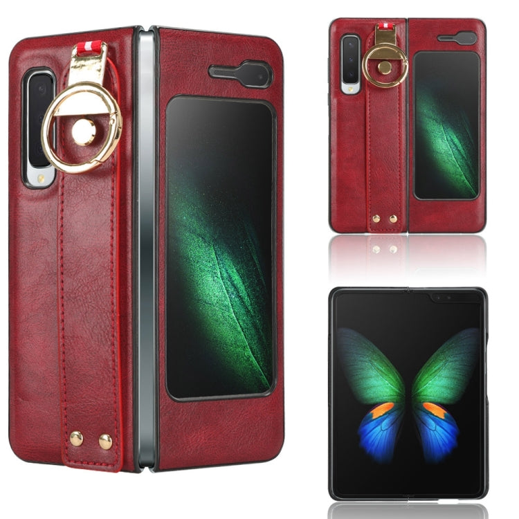 Wristband Leather Back Phone Case, For Samsung Galaxy S24 5G, For Samsung Galaxy Z Flip3 5G, For Samsung Galaxy Z Fold3 5G, For Samsung Galaxy Z Fold2 5G, For Samsung Galaxy Fold 5G /W20