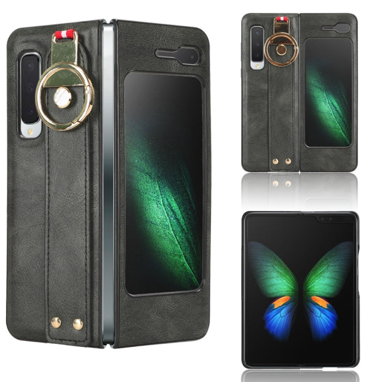 Wristband Leather Back Phone Case, For Samsung Galaxy S24 5G, For Samsung Galaxy Z Flip3 5G, For Samsung Galaxy Z Fold3 5G, For Samsung Galaxy Z Fold2 5G, For Samsung Galaxy Fold 5G /W20