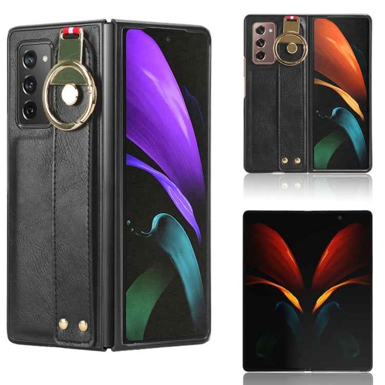 Wristband Leather Back Phone Case, For Samsung Galaxy S24 5G, For Samsung Galaxy Z Flip3 5G, For Samsung Galaxy Z Fold3 5G, For Samsung Galaxy Z Fold2 5G, For Samsung Galaxy Fold 5G /W20
