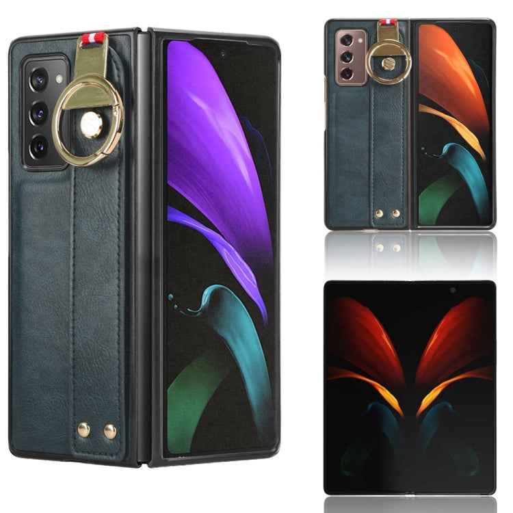 Wristband Leather Back Phone Case, For Samsung Galaxy S24 5G, For Samsung Galaxy Z Flip3 5G, For Samsung Galaxy Z Fold3 5G, For Samsung Galaxy Z Fold2 5G, For Samsung Galaxy Fold 5G /W20