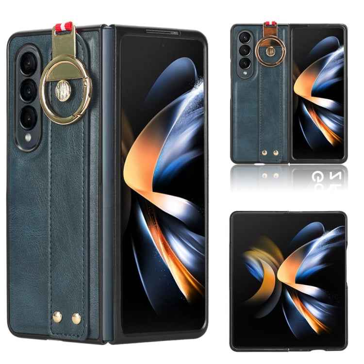 Wristband Leather Back Phone Case, For Samsung Galaxy Z Fold4, For Samsung Galaxy A05s 4G, For Samsung Galaxy S24 Ultra 5G, For Samsung Galaxy M34 5G, For Samsung Galaxy S23 FE 5G, For Samsung Galaxy S24+ 5G, For Samsung Galaxy Z Flip4                 ...