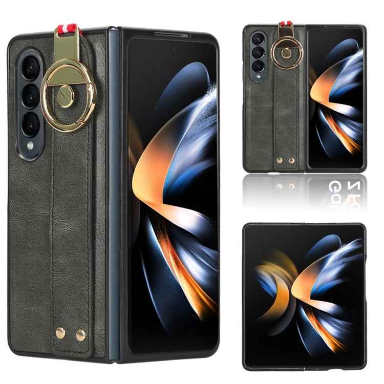 Wristband Leather Back Phone Case, For Samsung Galaxy Z Fold4, For Samsung Galaxy A05s 4G, For Samsung Galaxy S24 Ultra 5G, For Samsung Galaxy M34 5G, For Samsung Galaxy S23 FE 5G, For Samsung Galaxy S24+ 5G, For Samsung Galaxy Z Flip4                 ...