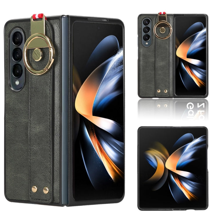 Wristband Leather Back Phone Case, For Samsung Galaxy Z Fold4, For Samsung Galaxy A05s 4G, For Samsung Galaxy S24 Ultra 5G, For Samsung Galaxy M34 5G, For Samsung Galaxy S24+ 5G, For Samsung Galaxy Z Flip4, For Samsung Galaxy S23 FE 5G                 ...