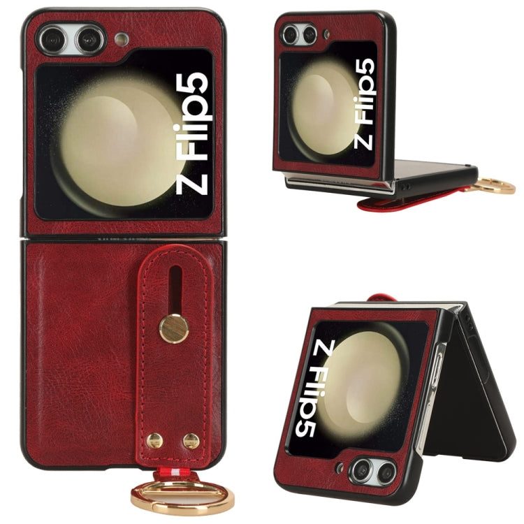 Wristband Leather Back Phone Case, For Samsung Galaxy Z Fold4, For Samsung Galaxy A05s 4G, For Samsung Galaxy S24 Ultra 5G, For Samsung Galaxy M34 5G, For Samsung Galaxy S23 FE 5G, For Samsung Galaxy S24+ 5G, For Samsung Galaxy Z Flip4                 ...