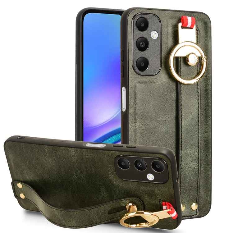 Wristband Leather Back Phone Case, For Samsung Galaxy Z Fold4, For Samsung Galaxy A05s 4G, For Samsung Galaxy S24 Ultra 5G, For Samsung Galaxy M34 5G, For Samsung Galaxy S23 FE 5G, For Samsung Galaxy S24+ 5G, For Samsung Galaxy Z Flip4                 ...