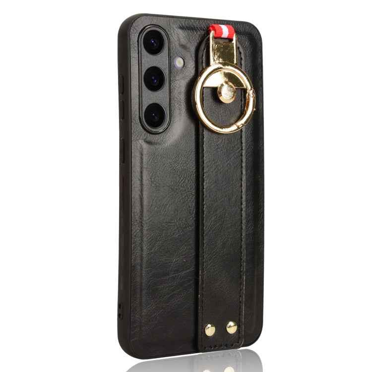 Wristband Leather Back Phone Case, For Samsung Galaxy S24 5G, For Samsung Galaxy Z Flip3 5G, For Samsung Galaxy Z Fold3 5G, For Samsung Galaxy Z Fold2 5G, For Samsung Galaxy Fold 5G /W20
