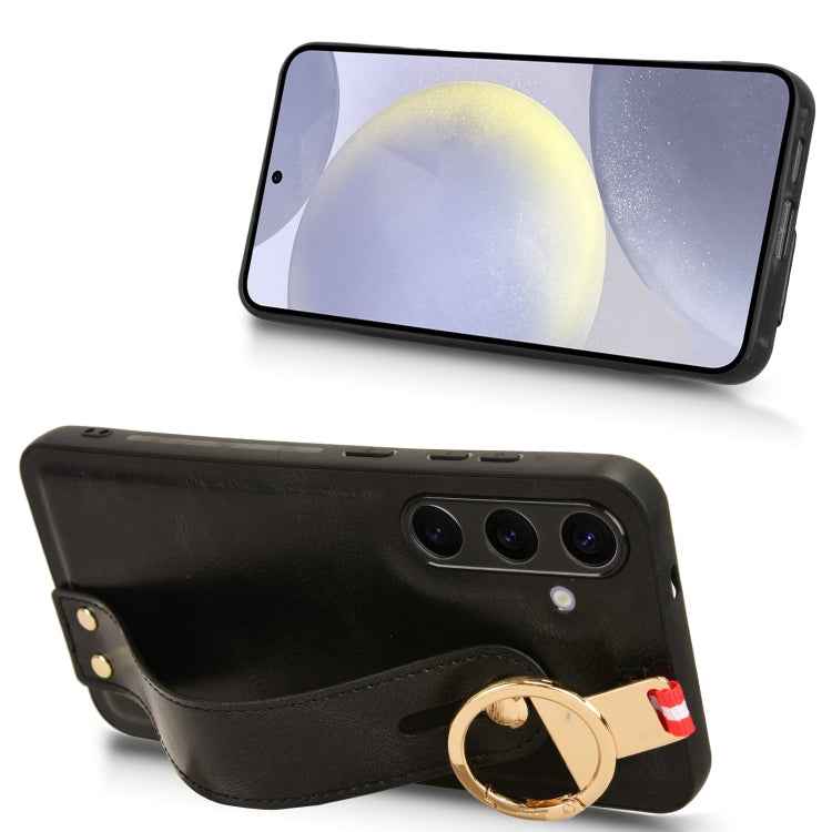 Wristband Leather Back Phone Case, For Samsung Galaxy S24 5G, For Samsung Galaxy Z Flip3 5G, For Samsung Galaxy Z Fold3 5G, For Samsung Galaxy Z Fold2 5G, For Samsung Galaxy Fold 5G /W20