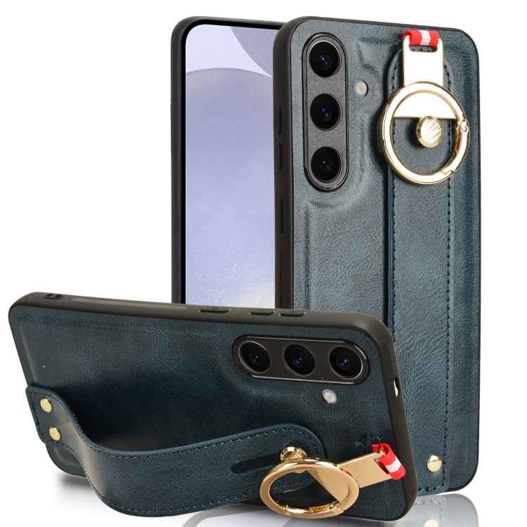 Wristband Leather Back Phone Case, For Samsung Galaxy S24 5G, For Samsung Galaxy Z Flip3 5G, For Samsung Galaxy Z Fold3 5G, For Samsung Galaxy Z Fold2 5G, For Samsung Galaxy Fold 5G /W20