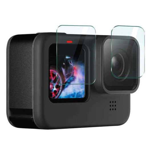 imak Rear Screen + Front Screen + Rear Camera Lens Tempered Glass Film, For GoPro HERO11 Black