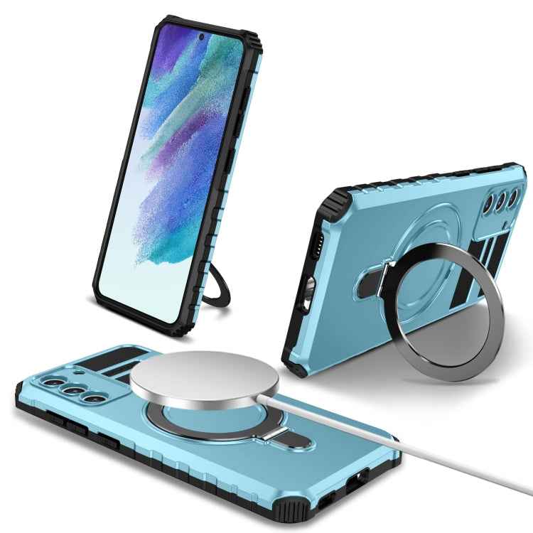 MagSafe Magnetic Holder Phone Case, For Samsung Galaxy S23 Ultra 5G, For Samsung Galaxy S23 5G, For Samsung Galaxy S20 FE, For Samsung Galaxy S22 Ultra 5G, For Samsung Galaxy S22+ 5G, For Samsung Galaxy S22 5G, For Samsung Galaxy S21 FE 5G             ...