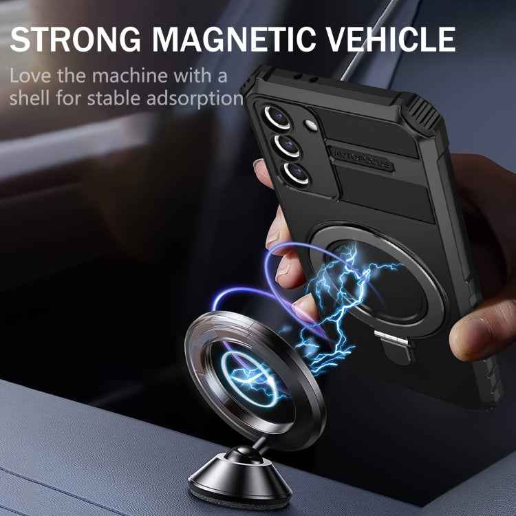 MagSafe Magnetic Holder Phone Case, For Samsung Galaxy S21+ 5G, For Samsung Galaxy S21 Ultra 5G, For Samsung Galaxy Note20 Ultra