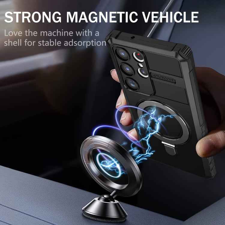 MagSafe Magnetic Holder Phone Case, For Samsung Galaxy S23 Ultra 5G, For Samsung Galaxy S23 5G, For Samsung Galaxy S20 FE, For Samsung Galaxy S22 Ultra 5G, For Samsung Galaxy S22+ 5G, For Samsung Galaxy S22 5G, For Samsung Galaxy S21 FE 5G             ...