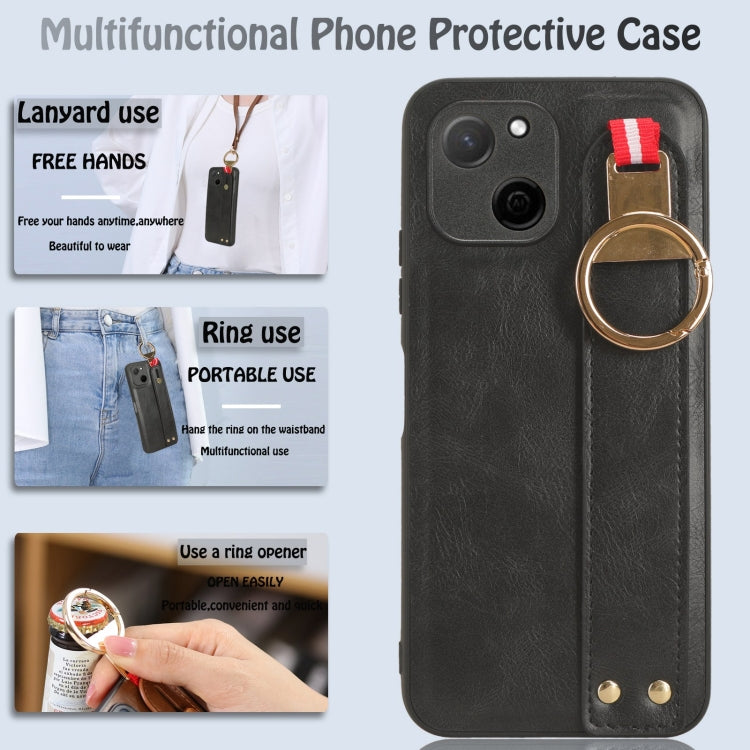 Wristband Leather Back Phone Case, For Huawei Maimang A20 5G, For Huawei Mate X3, For Huawei Mate Xs 2, For Huawei P50 Pocket, For Huawei Mate X2