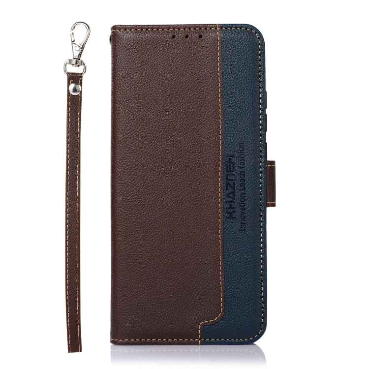 KHAZNEH Litchi Texture Leather RFID Phone Case, For OnePlus Nord 3 / Ace 2V