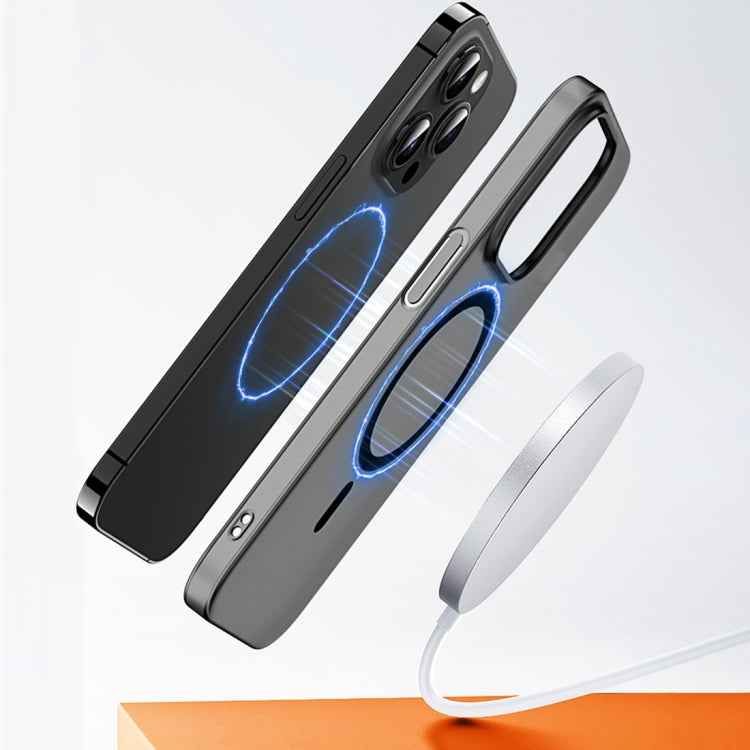 High Transparency MagSafe Ice Fog Phone Case