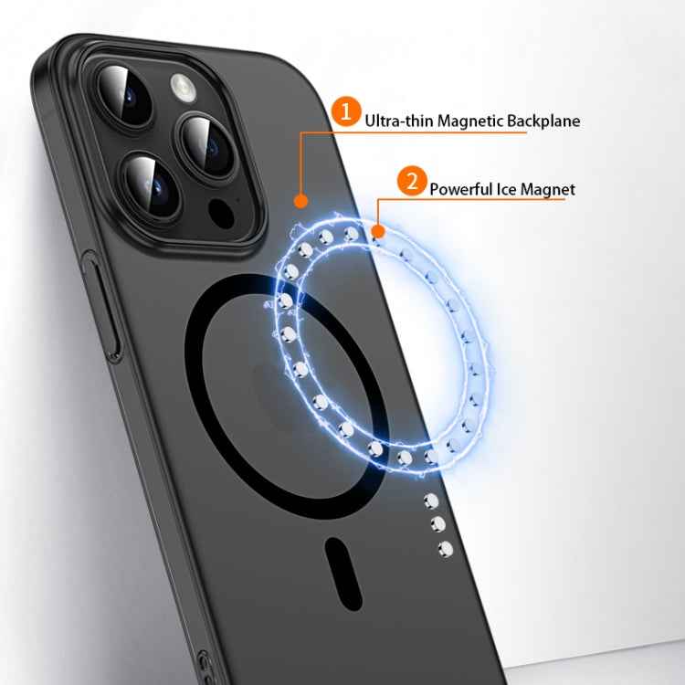 High Transparency MagSafe Ice Fog Phone Case