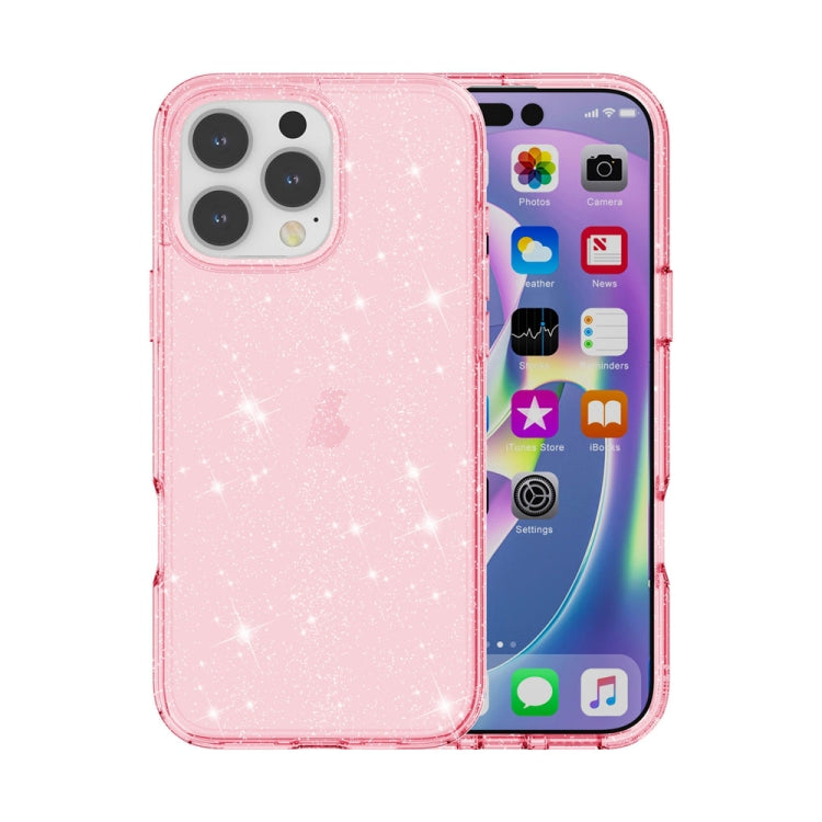 Shockproof Terminator Glitter Powder Phone Case, For iPhone 17e / 16e, For iPhone 16 Pro Max, For iPhone 16 Pro, For iPhone 16 Plus, For iPhone 16, For iPhone 15 Pro Max, For iPhone 15 Pro, For iPhone 15 Plus, For iPhone 15