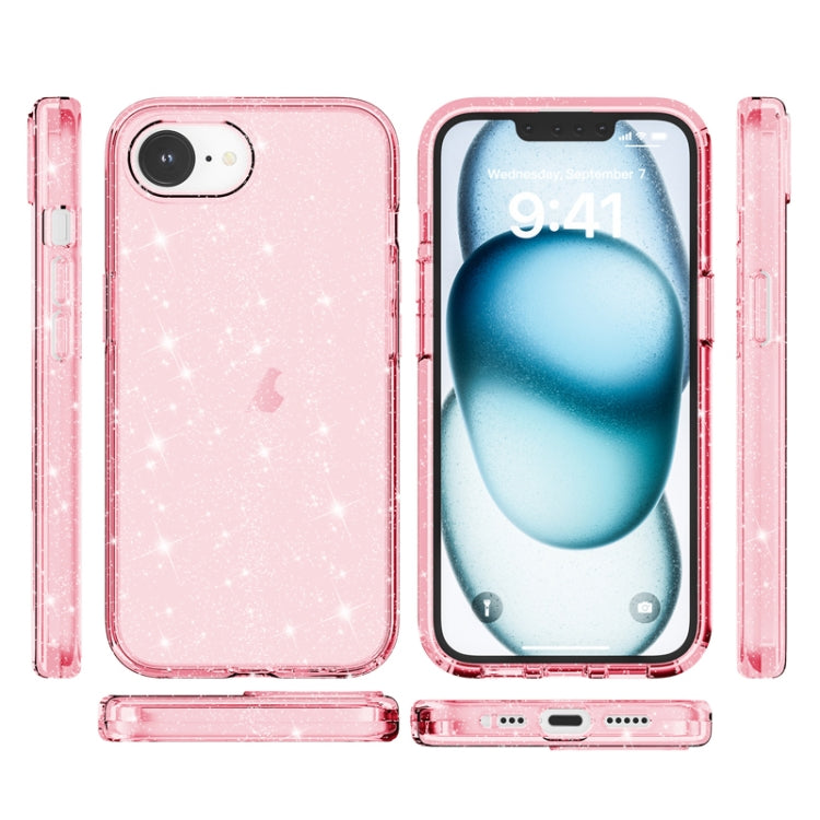 Shockproof Terminator Glitter Powder Phone Case, For iPhone 17e / 16e, For iPhone 16 Pro Max, For iPhone 16 Pro, For iPhone 16 Plus, For iPhone 16, For iPhone 15 Pro Max, For iPhone 15 Pro, For iPhone 15 Plus, For iPhone 15