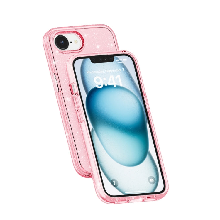 Shockproof Terminator Glitter Powder Phone Case, For iPhone 17e / 16e, For iPhone 16 Pro Max, For iPhone 16 Pro, For iPhone 16 Plus, For iPhone 16, For iPhone 15 Pro Max, For iPhone 15 Pro, For iPhone 15 Plus, For iPhone 15